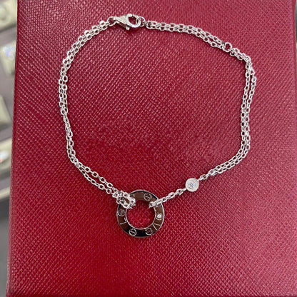 [Leaves]LOVE BRACELET 2 DIAMOND