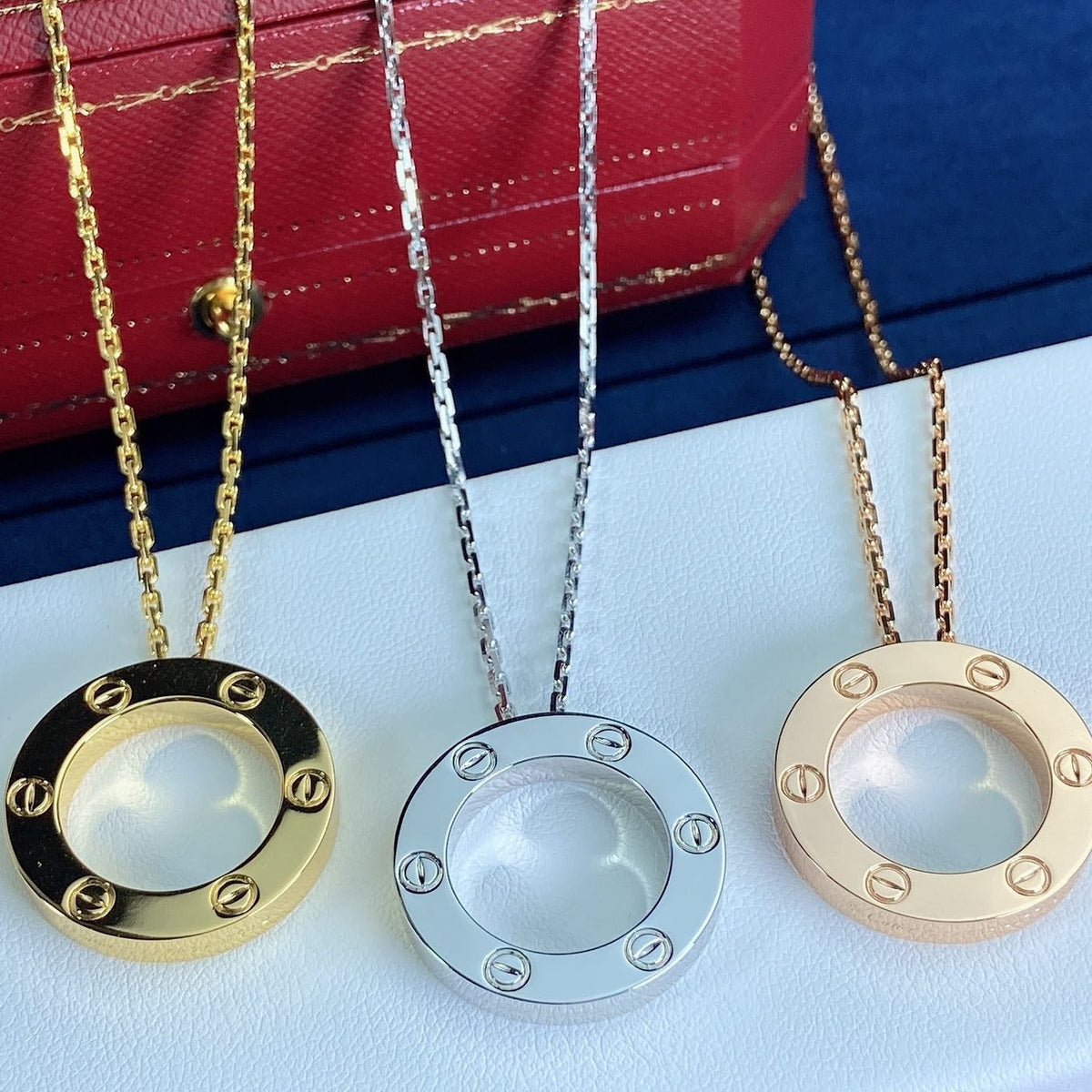 [Leaves]LOVE NECKLACE 16MM