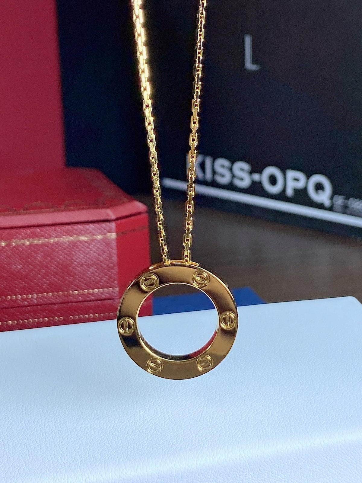 [Leaves]LOVE NECKLACE 16MM