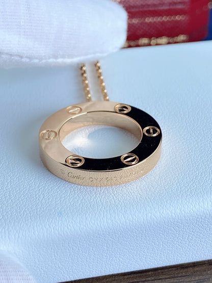[Leaves]LOVE NECKLACE 16MM