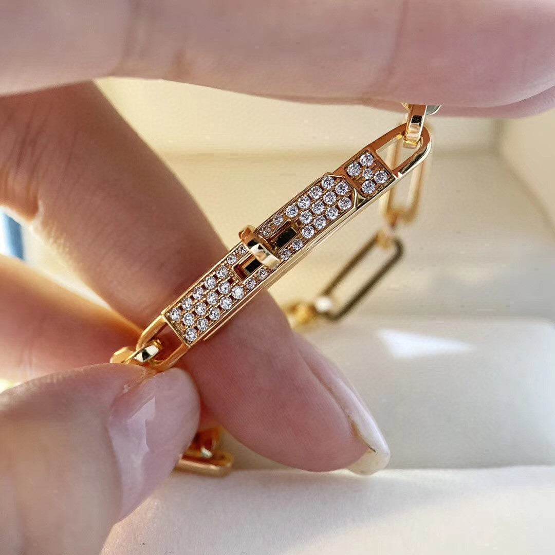 [Leaves]CHAINE BRACELET SMALL MODEL DIAMOND