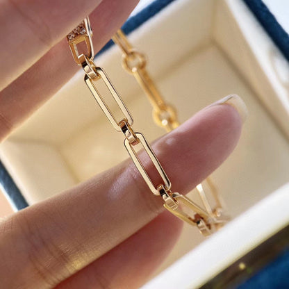 [Leaves]CHAINE BRACELET SMALL MODEL DIAMOND