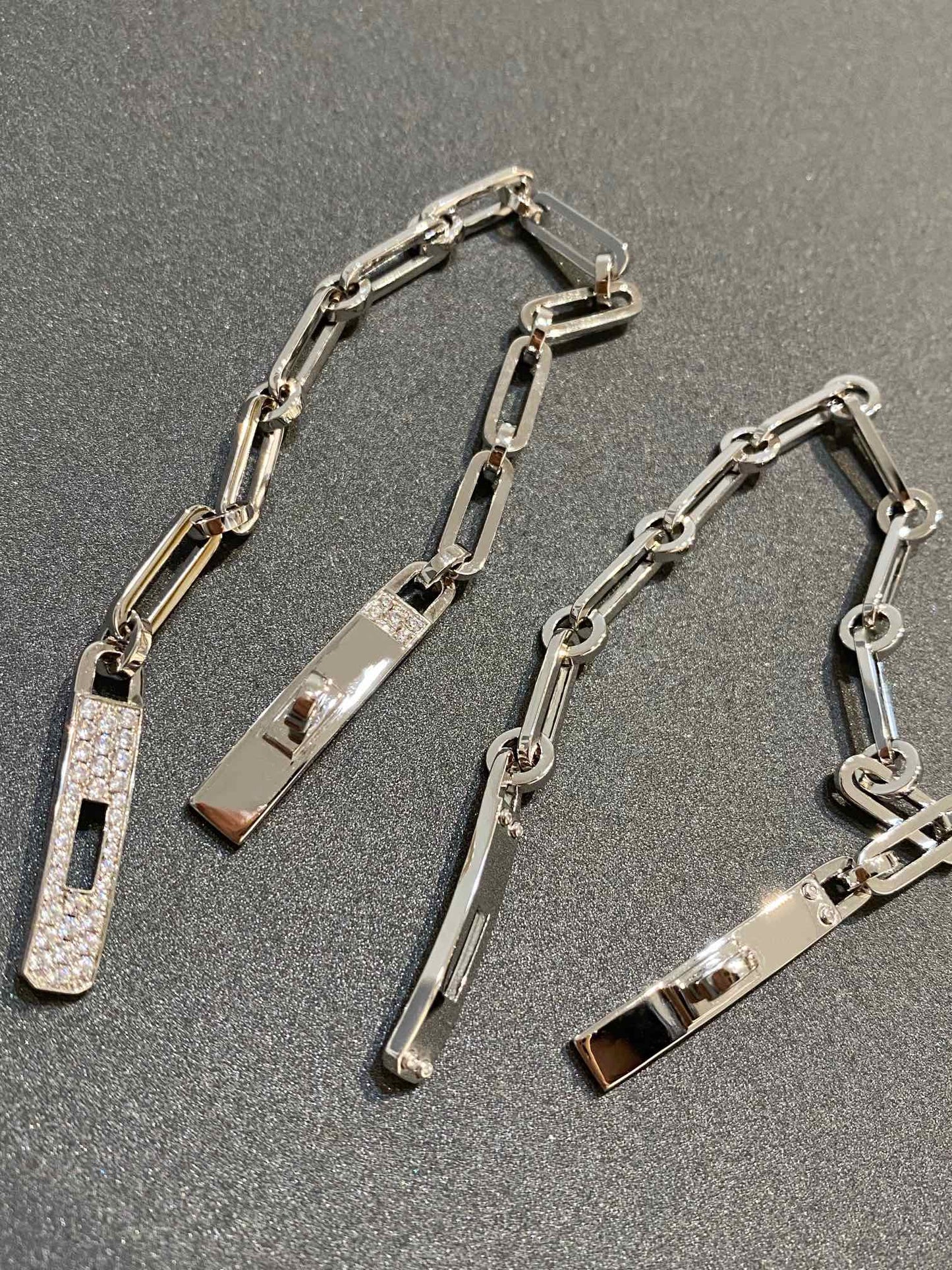 [Leaves]CHAINE BRACELET SMALL MODEL DIAMOND