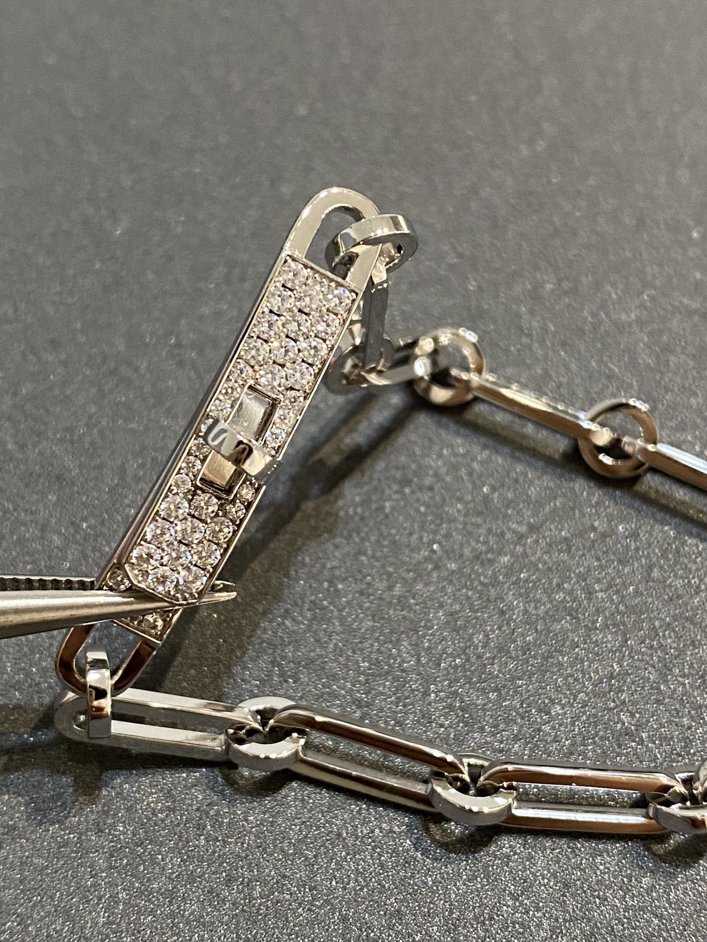 [Leaves]CHAINE BRACELET SMALL MODEL DIAMOND