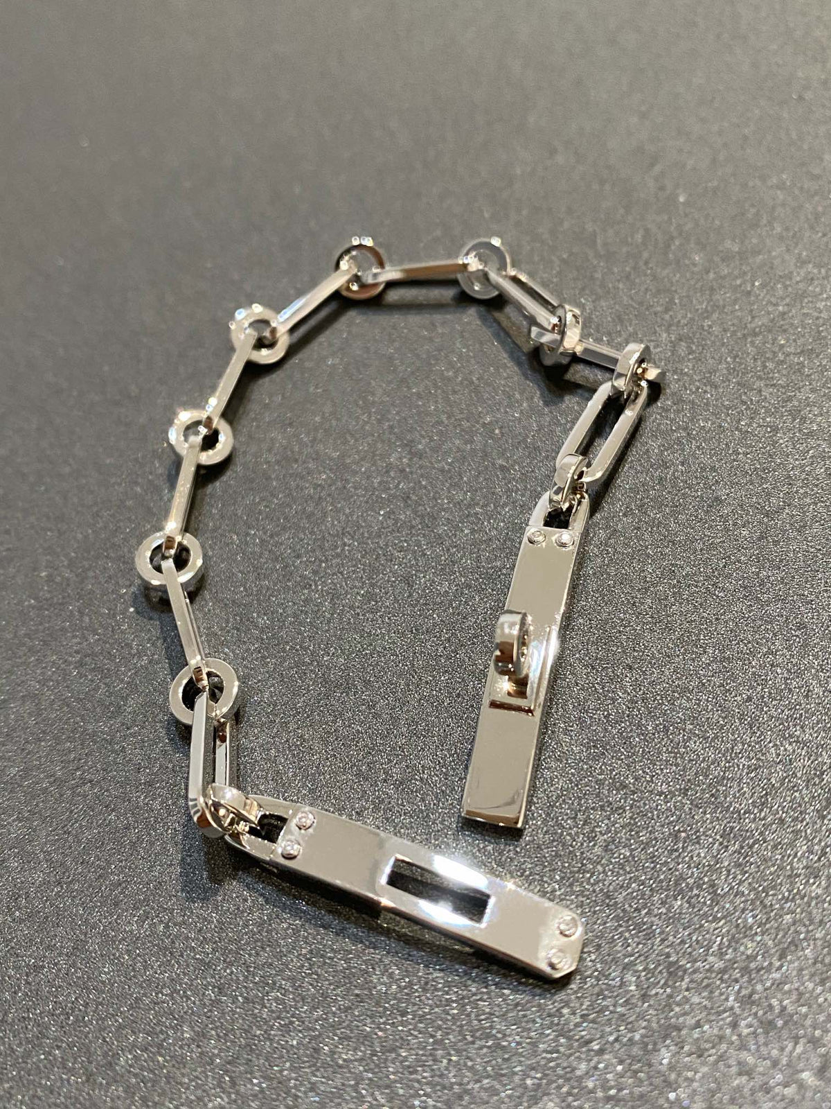 [Leaves]CHAINE BRACELET SMALL MODEL DIAMOND