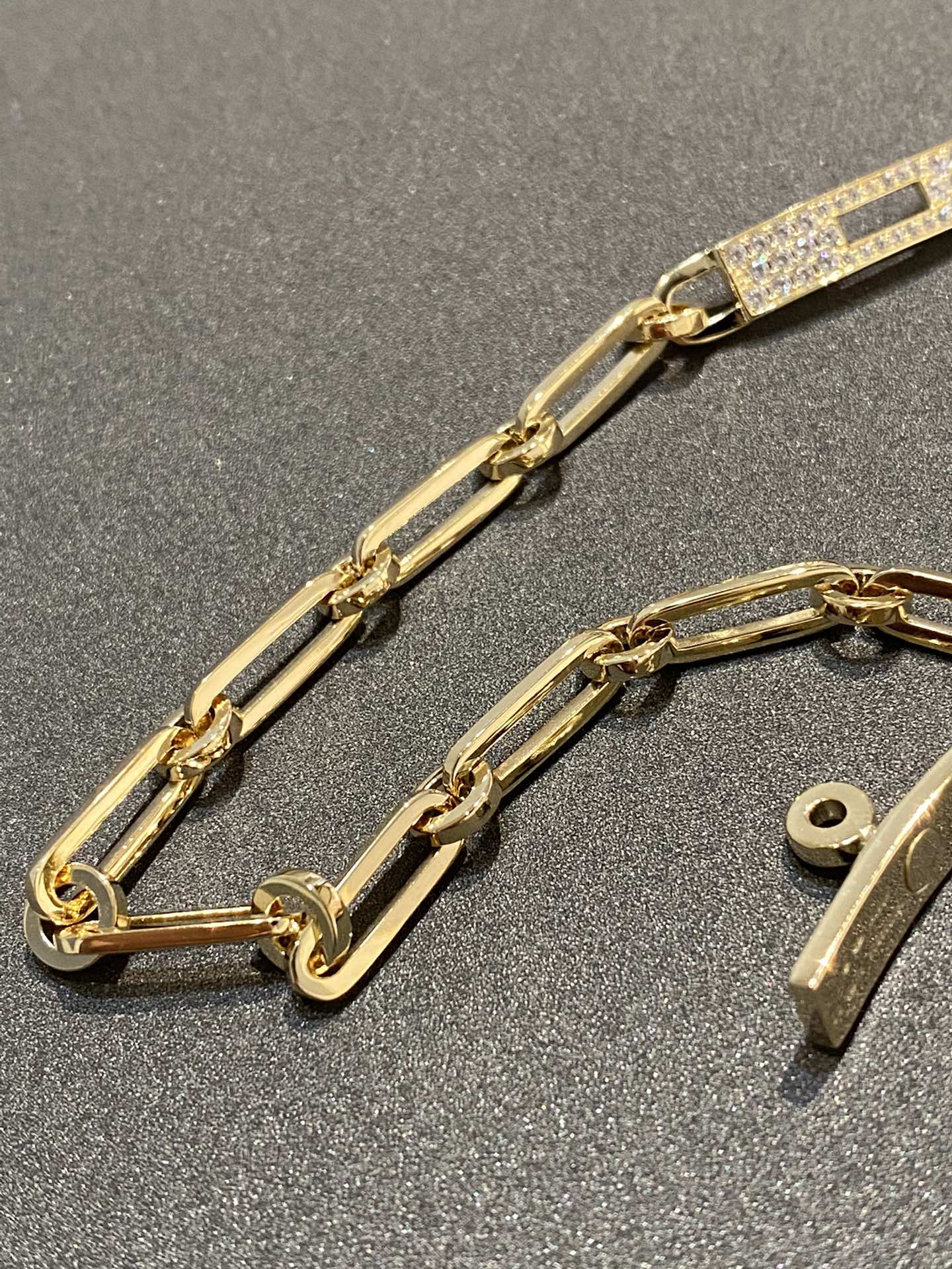 [Leaves]CHAINE BRACELET SMALL MODEL DIAMOND