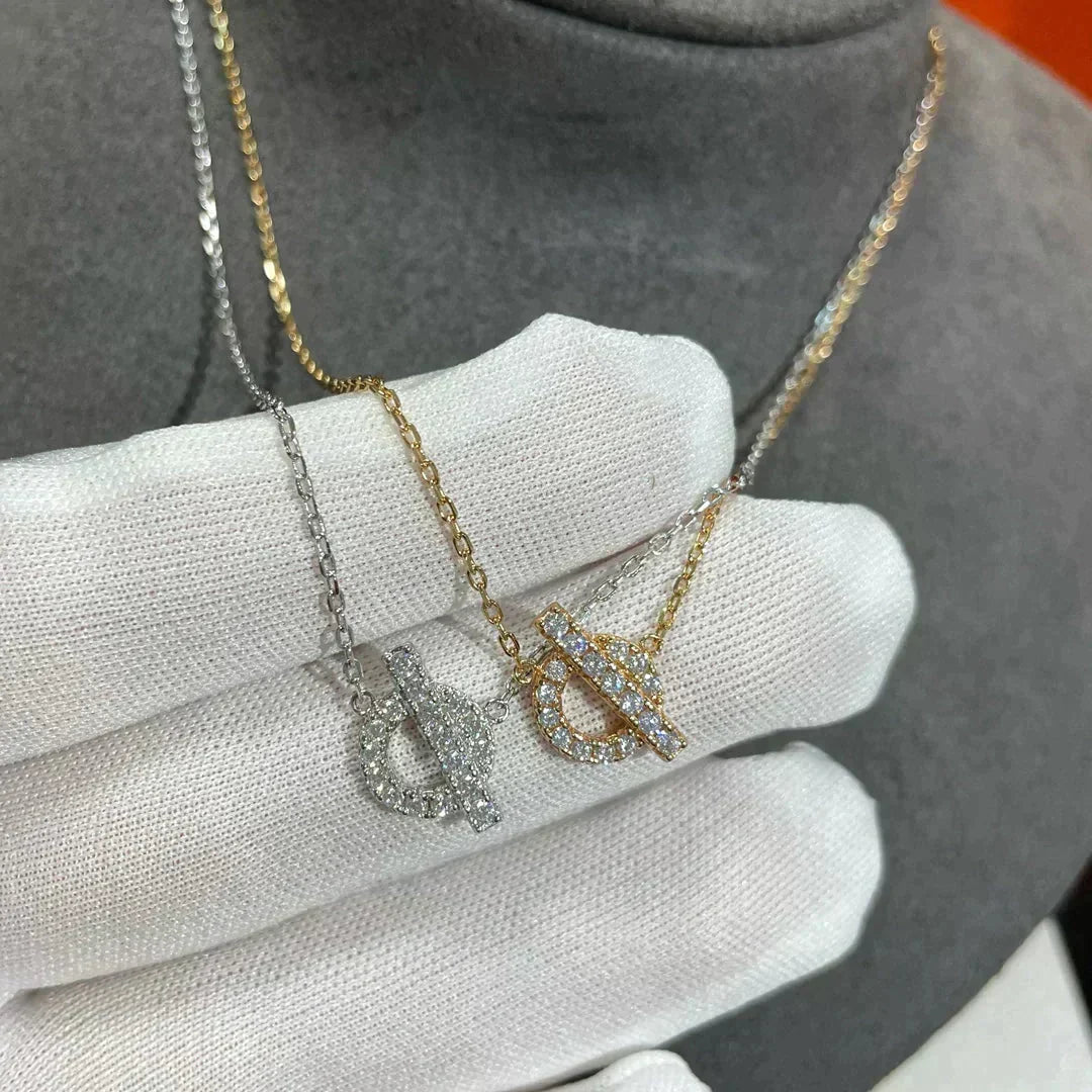 [Leaves]ECHAPEE NECKLACE DIAMOND