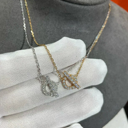 [Leaves]ECHAPEE NECKLACE DIAMOND