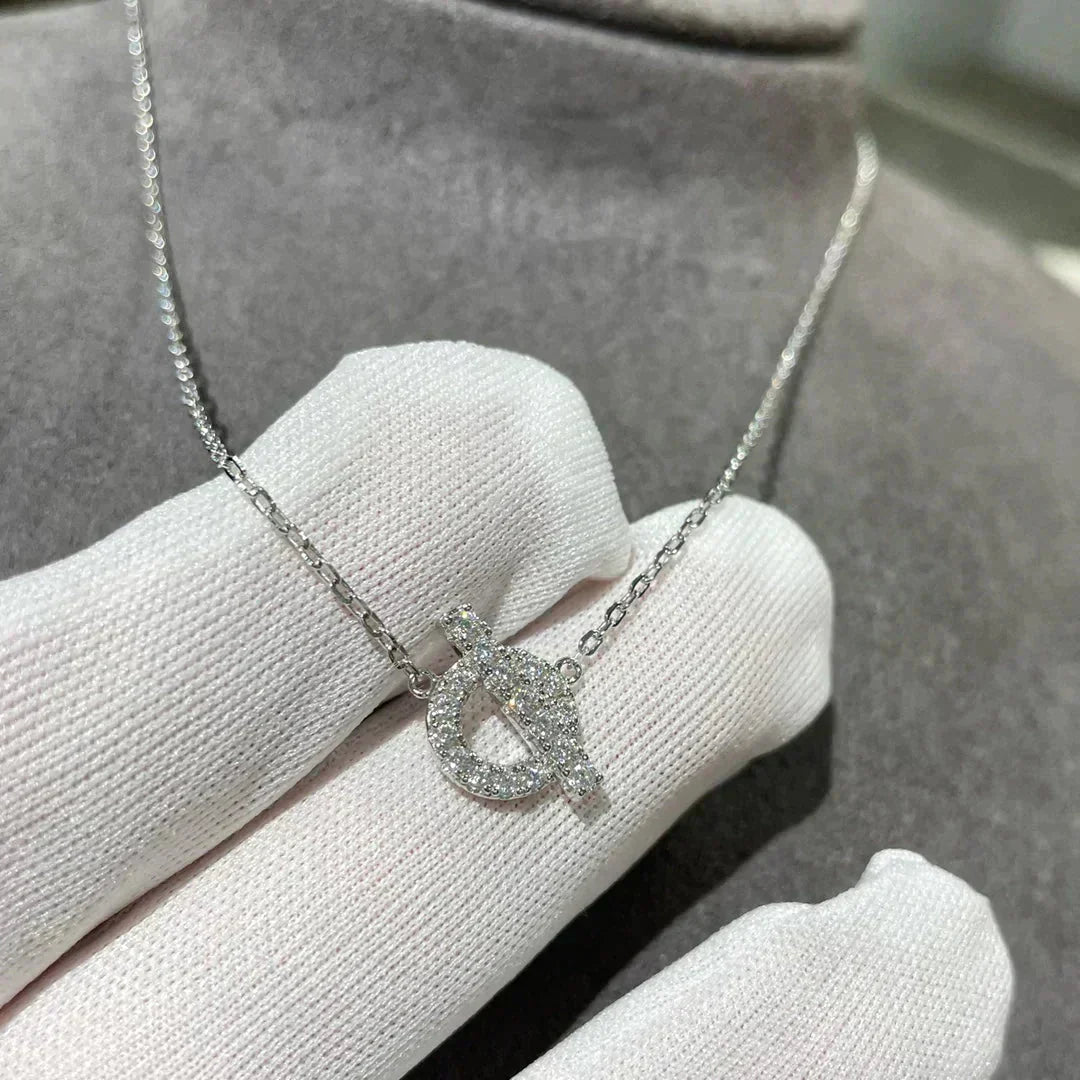 [Leaves]ECHAPEE NECKLACE DIAMOND