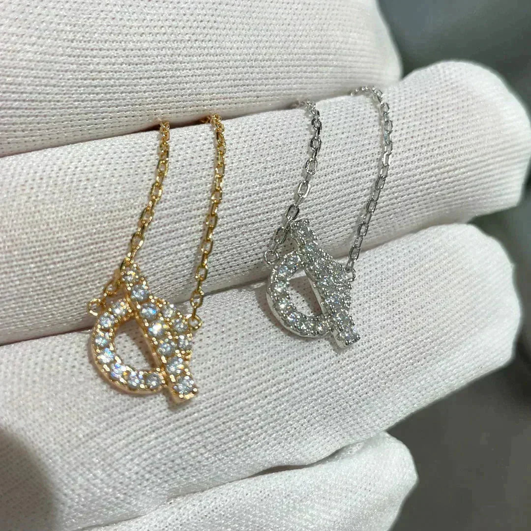 [Leaves]ECHAPEE NECKLACE DIAMOND