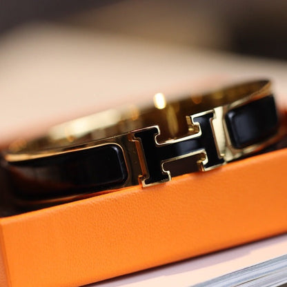 [Leaves]H BRACELET 12MM GOLD