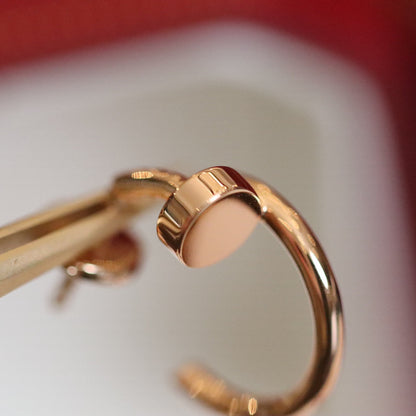 [Leaves]JUSTE EARRINGS PINK GOLD
