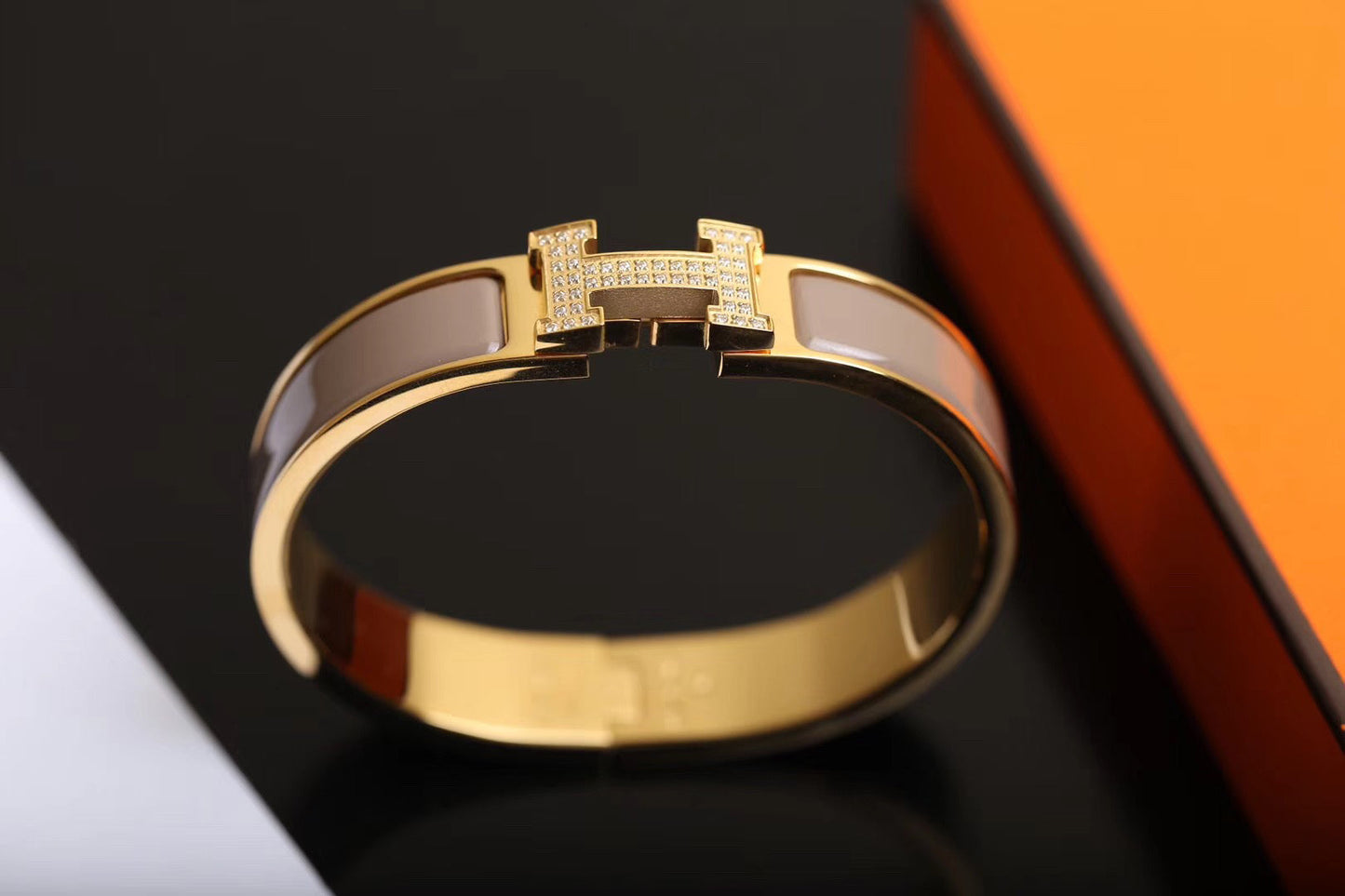 [Leaves]H BRACELET GOLD DIAMOND