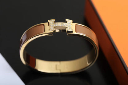 [Leaves]H BRACELET GOLD DIAMOND