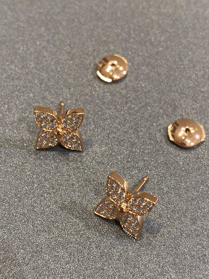 [Leaves]STAR DIAMOND EARRINGS
