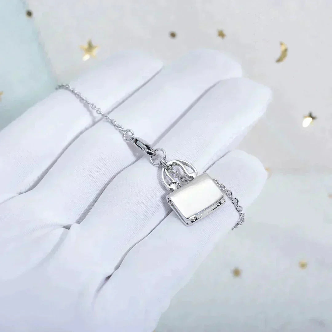 [Leaves]AMULETTE PEDANT SILVER NECKLACE