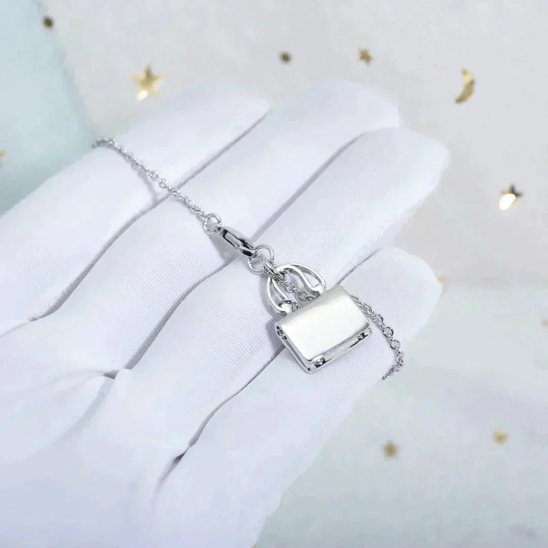 [Leaves]AMULETTE PEDANT SILVER NECKLACE