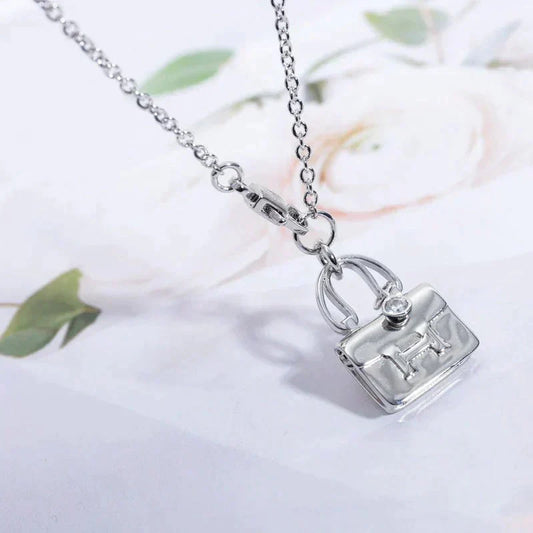 [Leaves]AMULETTE PEDANT SILVER NECKLACE