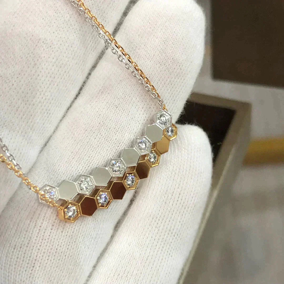 [Leaves]BEE LOVE NECKLACE DIAMOND
