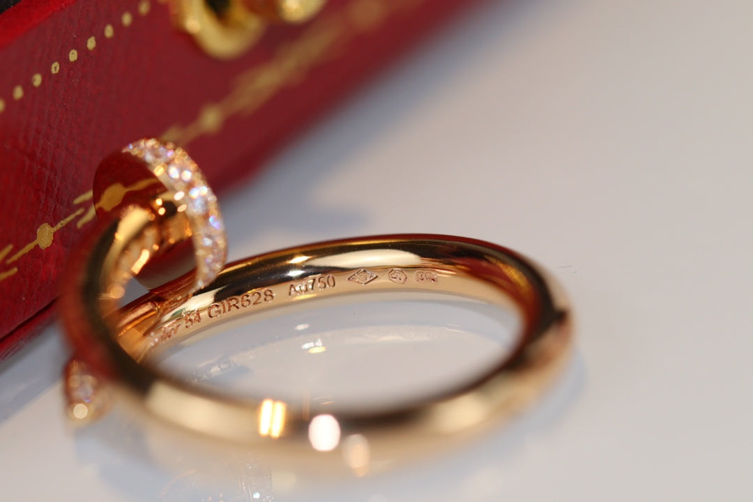 [Leaves]JUSTE RING 2.65MM GOLD DIAMOND
