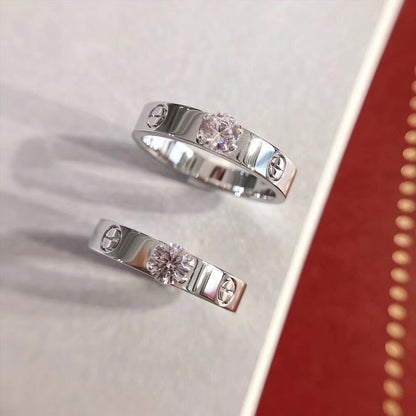 [Leaves]LOVE RING 3.6MM 1 BIG DIAMOND