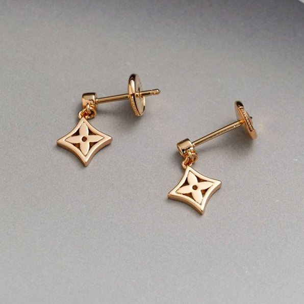 [Leaves]STAR EARRINGS GOLD