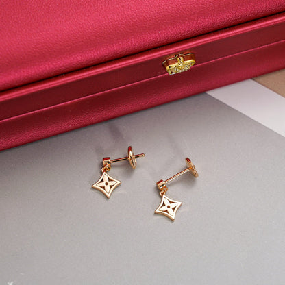 [Leaves]STAR EARRINGS GOLD