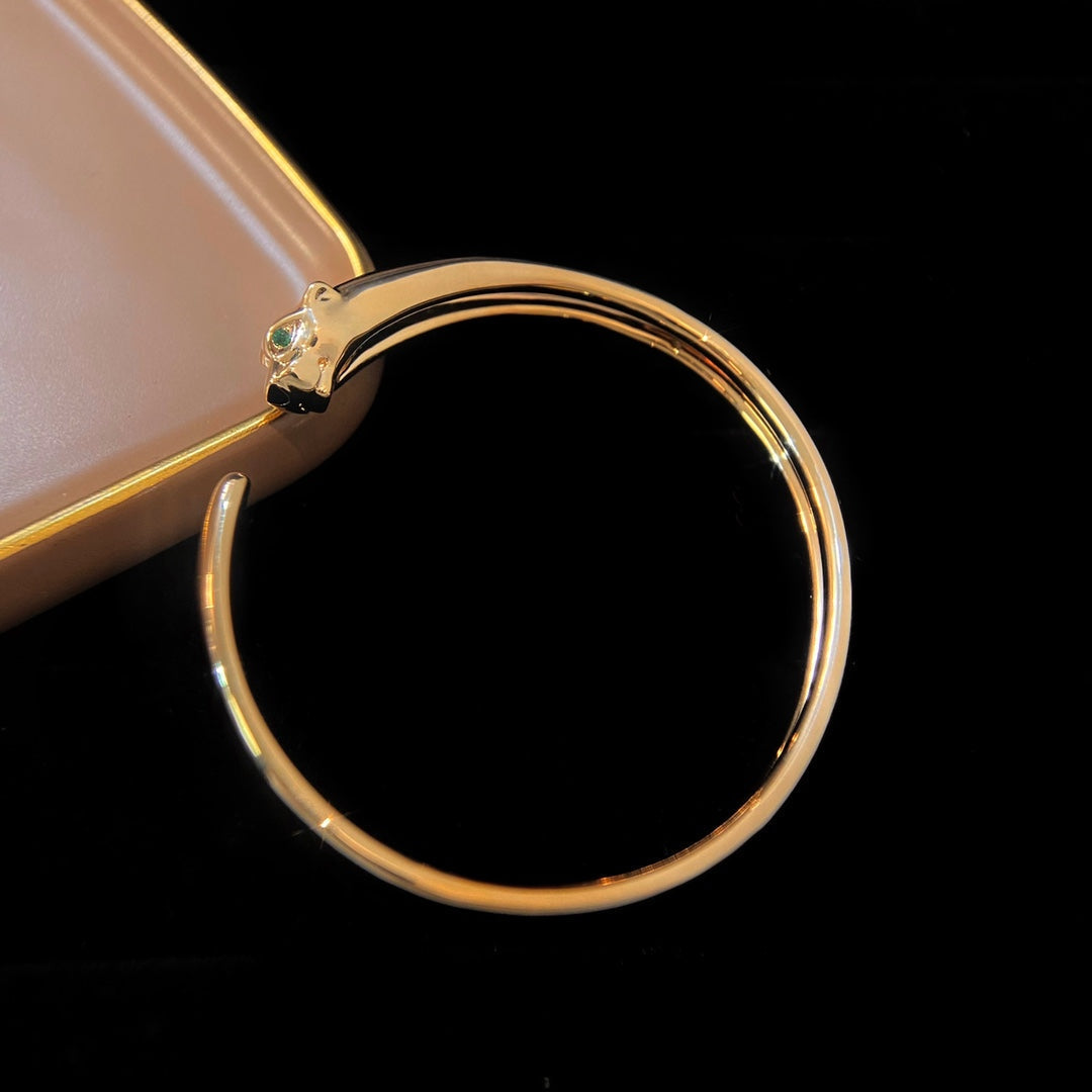 [Leaves]PANTHERE GOLD OPEN BRACELET