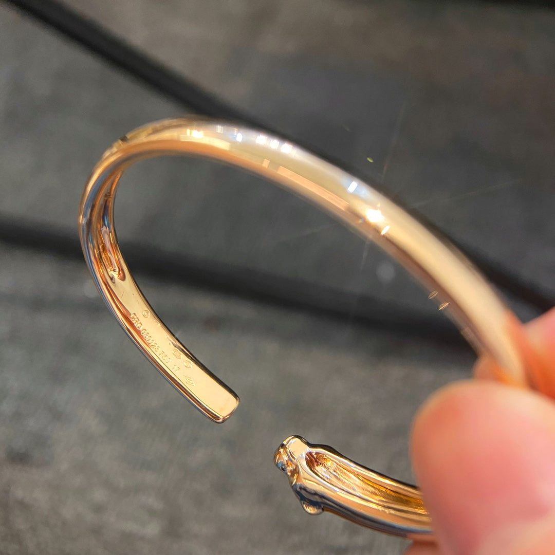 [Leaves]PANTHERE GOLD OPEN BRACELET