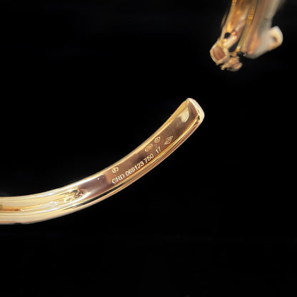 [Leaves]PANTHERE GOLD OPEN BRACELET