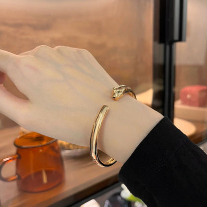 [Leaves]PANTHERE GOLD OPEN BRACELET
