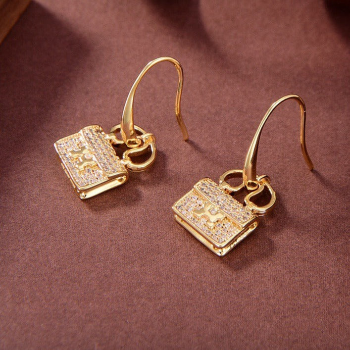 [Leaves]KELLY DIAMOND EARRINGS