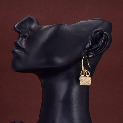 [Leaves]KELLY DIAMOND EARRINGS