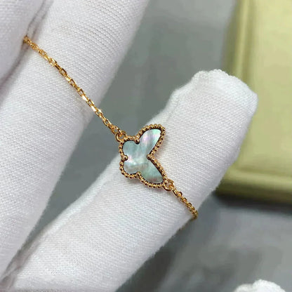 [Leaves]BUTTERFLY DARK MOP BUTTERFLY BRACELET