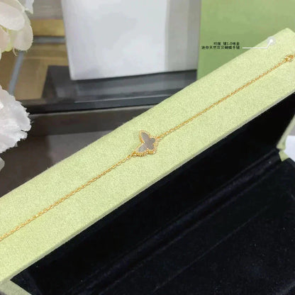 [Leaves]BUTTERFLY DARK MOP BUTTERFLY BRACELET