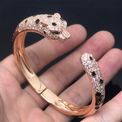 [Leaves]PANTHERE BIG BRACELET DIAMONDS