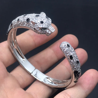 [Leaves]PANTHERE BIG BRACELET DIAMONDS