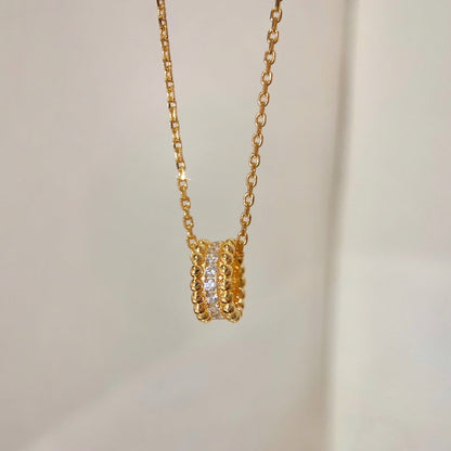 [Leaves]PERLEE DIAMOND NECKLACE