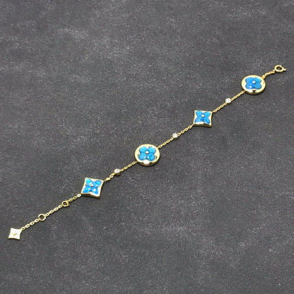 [Leaves]STAR AND SUN TURQUOISE 4 MOTIFS 3 DIAMONDS