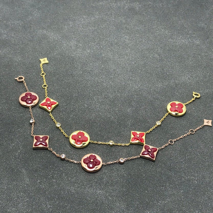 [Leaves]STAR AND SUN CARNELIAN 4 MOTIFS 3 DIAMONDS