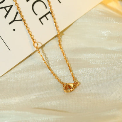 [Leaves]VOLT SILVER DIAMOND PEDANT NECKLACE
