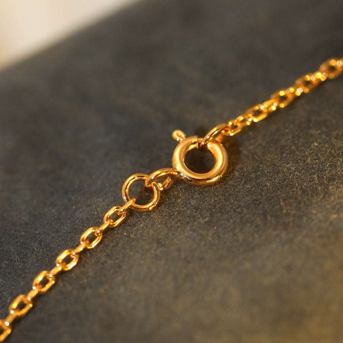 [Leaves]SUN PEDANT ROSE GOLD 1 DIAMOND NECKLACE
