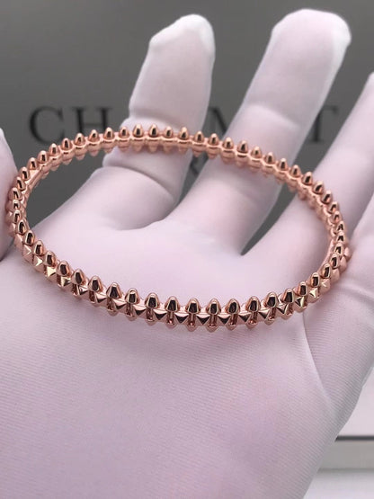 [Leaves]CLASH PINK GOLD BRACELET