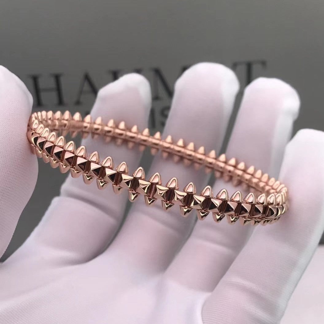 [Leaves]CLASH PINK GOLD BRACELET