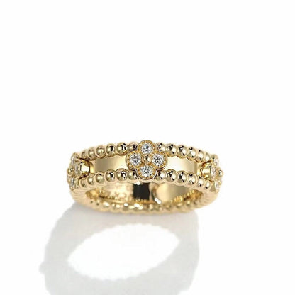[Leaves]PERLEE GOLD DIAMOND RING