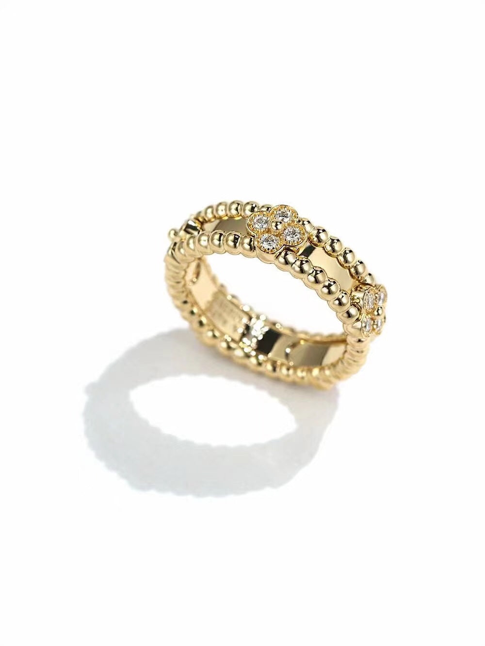 [Leaves]PERLEE GOLD DIAMOND RING