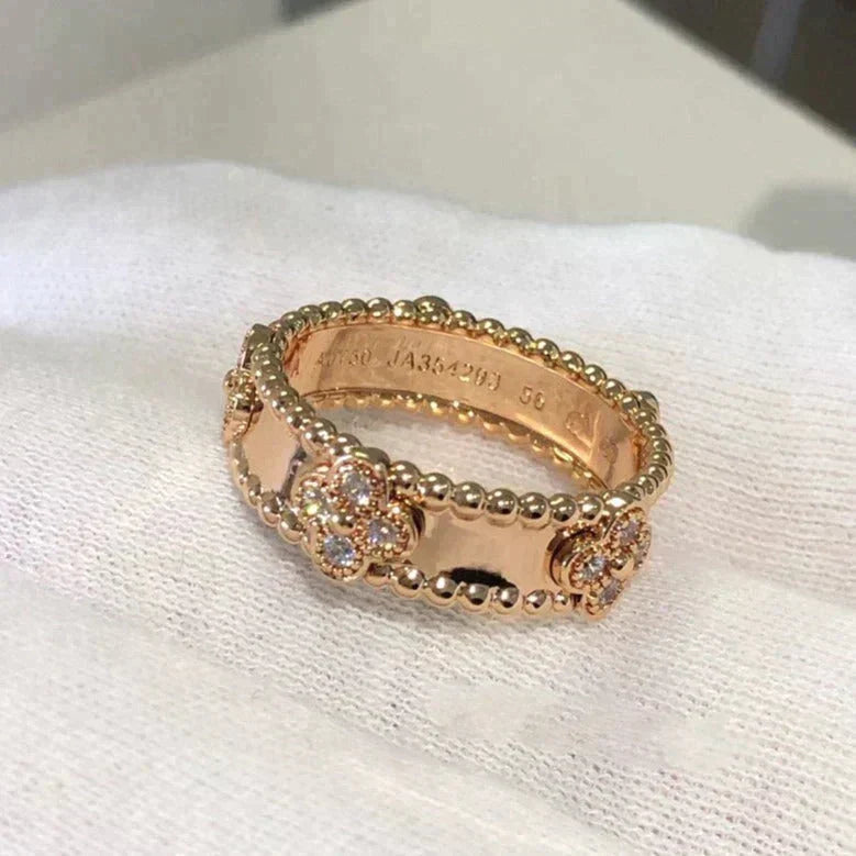 [Leaves]PERLEE DIAMOND RING