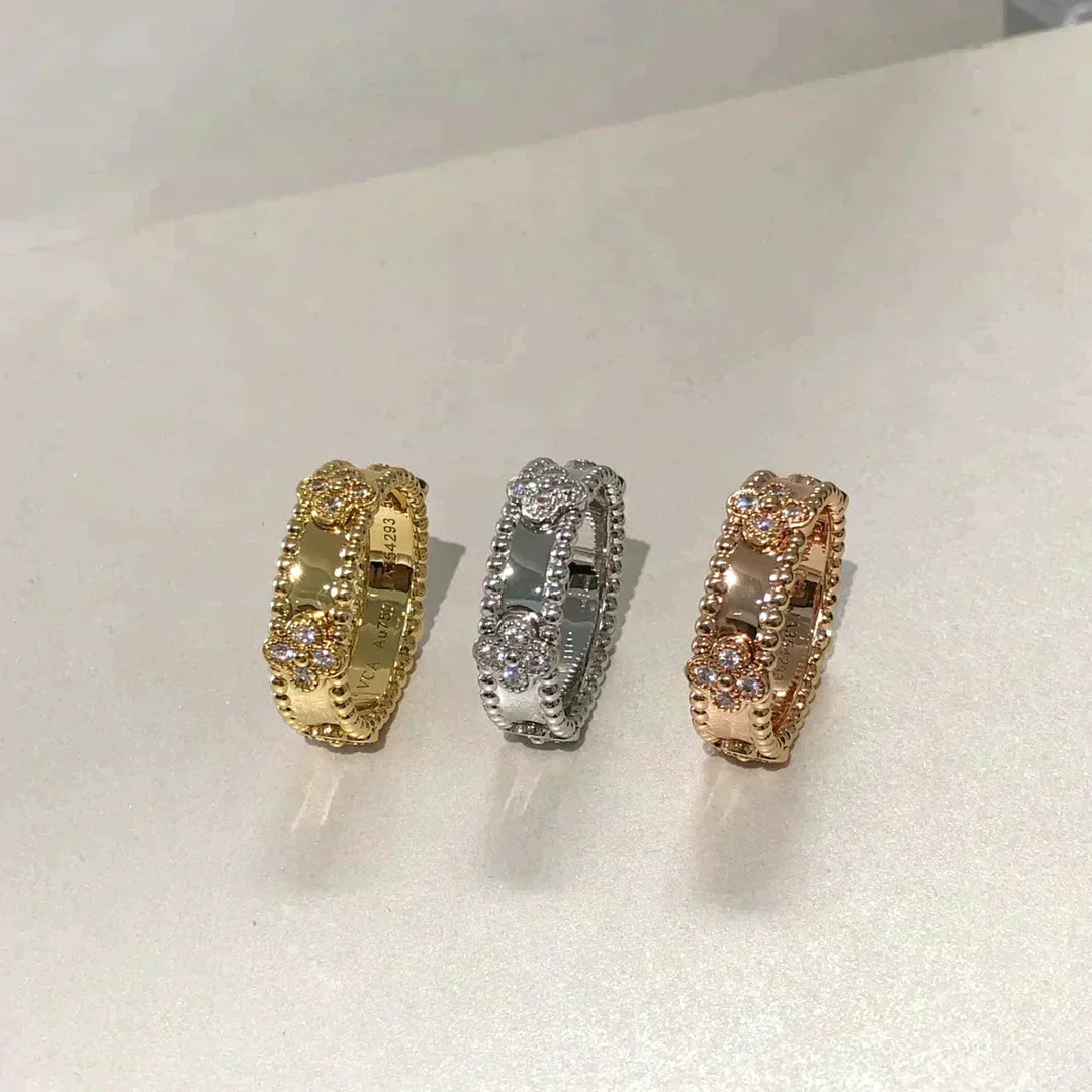 [Leaves]PERLEE DIAMOND RING