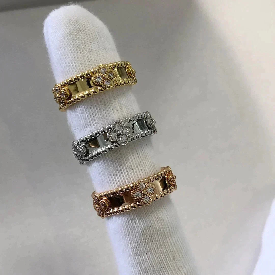 [Leaves]PERLEE DIAMOND RING