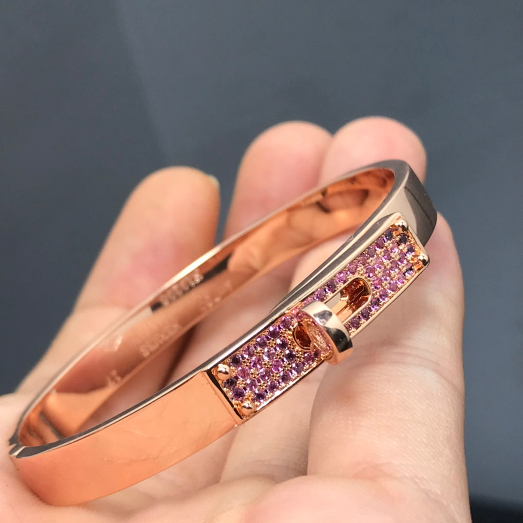 [Leaves]KELLY BRACELET PINK DIAMOND